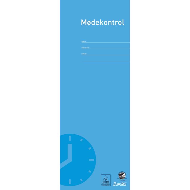 Mødekontrolbog t/35 elever