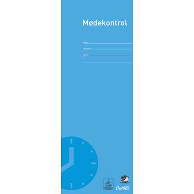 Mødekontrolbog t/35 elever