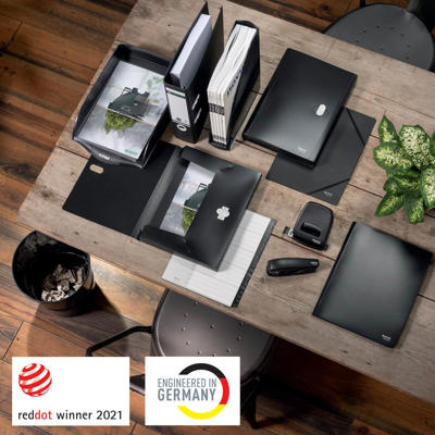 Plastlomme A4 Re:cycle Leitz 0,09mm præg 100stk/pak