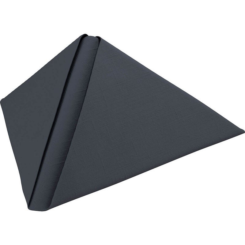 Servietter Dunilin sort 40x40cm 45stk/pk