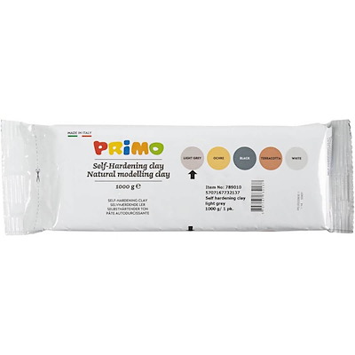 Ler Creas selvhærdende lysgrå 1.000g