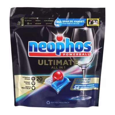 Opvasketabs Neophos Ultimate All in 1 /20