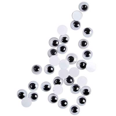 Rulleøjne Creas 6mm u/klæb /1.000