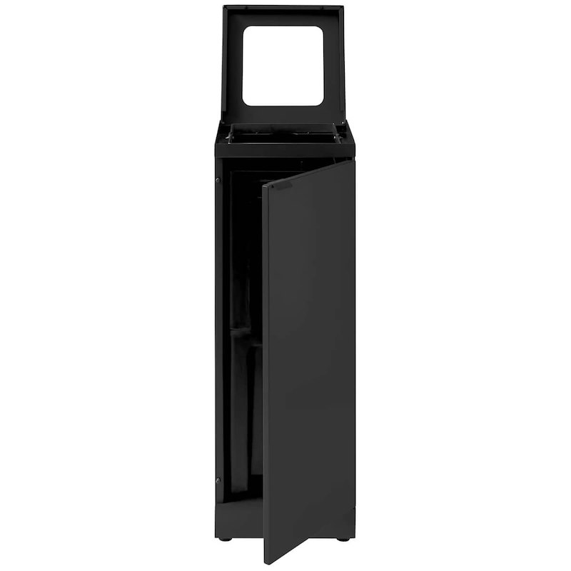 Affaldscontainer affaldssortering Bica 863 65L, sort