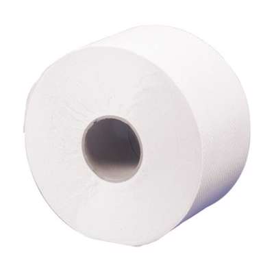 Toiletpapir CareNess Mini hvid 2-lags  180m /12