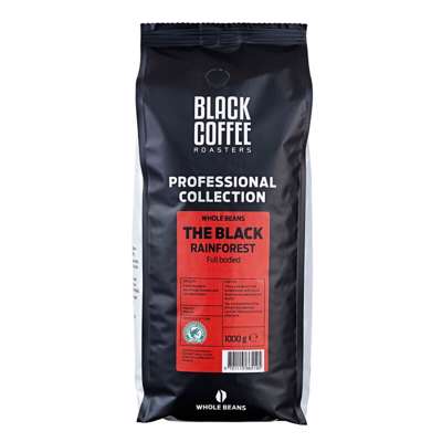 Kaffe BCR Espresso hele bønner The Black RFA 1 kg/ps