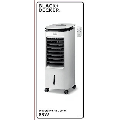 Luftkøler Black-Decker LED display 65W hvid