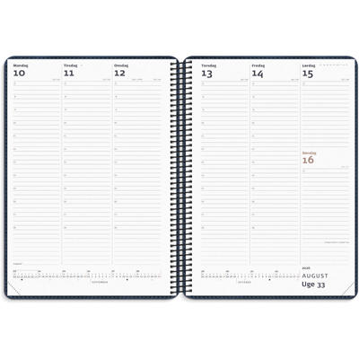 Diplomat ugekalender m/spiral trend 2026