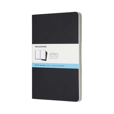 Notesbog Moleskine Cahier Journal dotted L 13x21cm pk./3