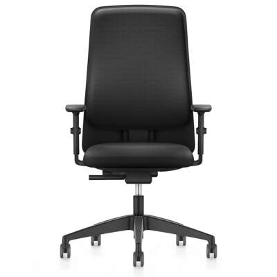 Kontorstol Interstuhl 152 ll m. armlæn sort