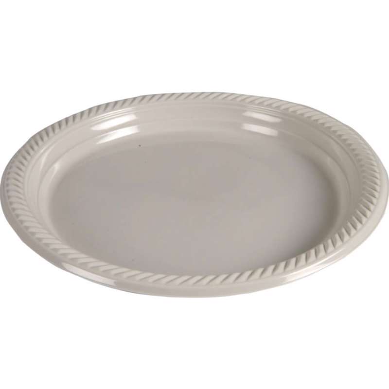 Tallerken plast PP flergangs Ø26cm /25 stk.