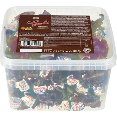 Toms Guldkarameller 900g/pk