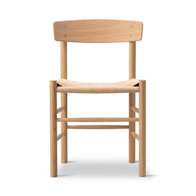 Stol Fredericia Furniture Børge Mogensen J39 3239 lys eg