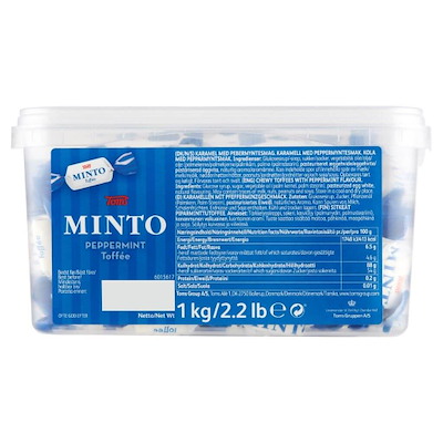 Karameller Toms Minto peb.mint Toffee 1 kg