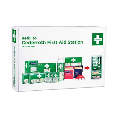 Førstehjælpsstation refill Cederroth