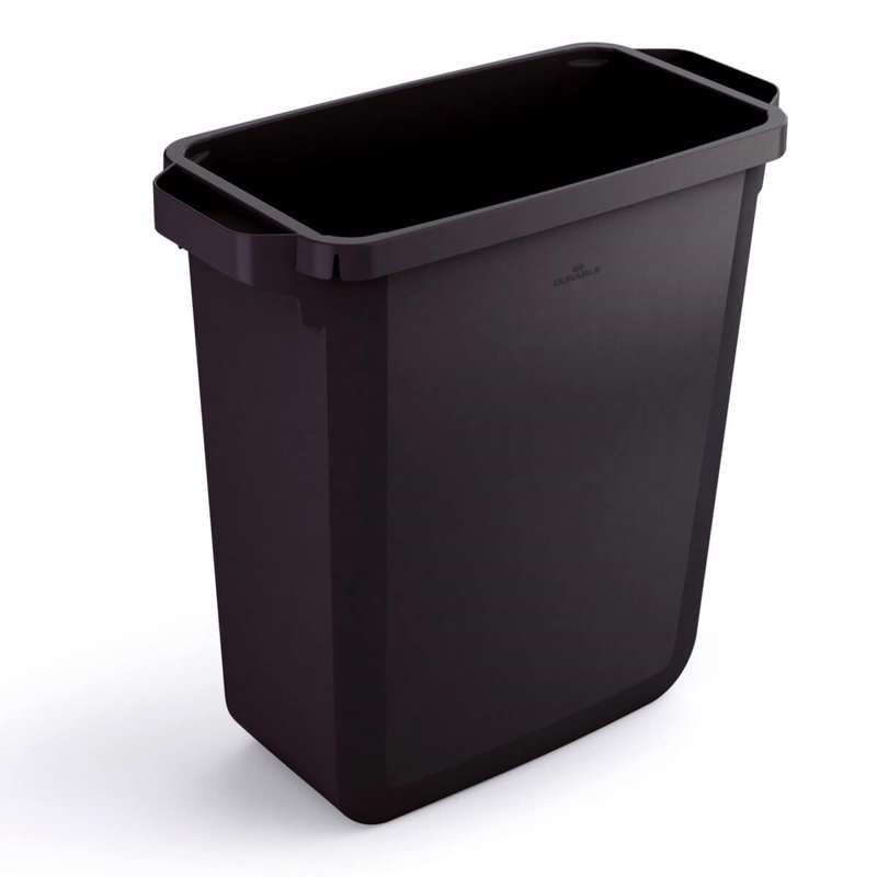 Affaldsspand DURABIN 60l rektangulær sort