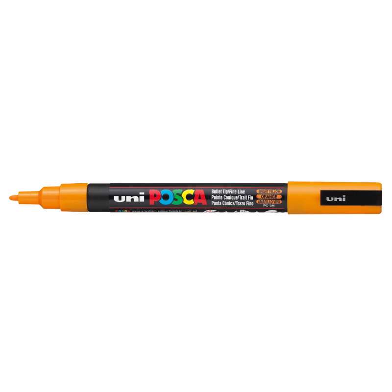 Marker Uni Posca PC-3M, brigth yellow 1560101