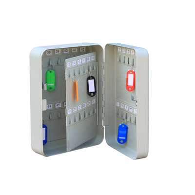 Nøgleskab til 20 nøgler m/cylinderlås 200x160x80mm