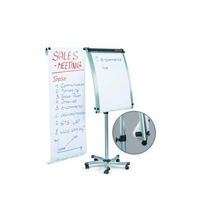 Flipover Legamaster Silvertec 102x73 cm gulvmodel hjul