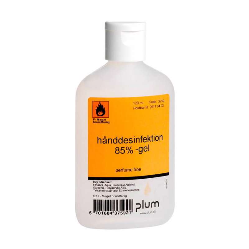 Hånddesinfektion spritgel 120 ml