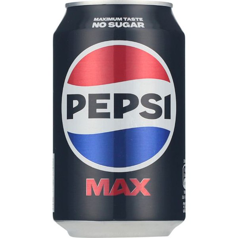 Sodavand Pepsi Max 0,33l ks m/24 incl pant