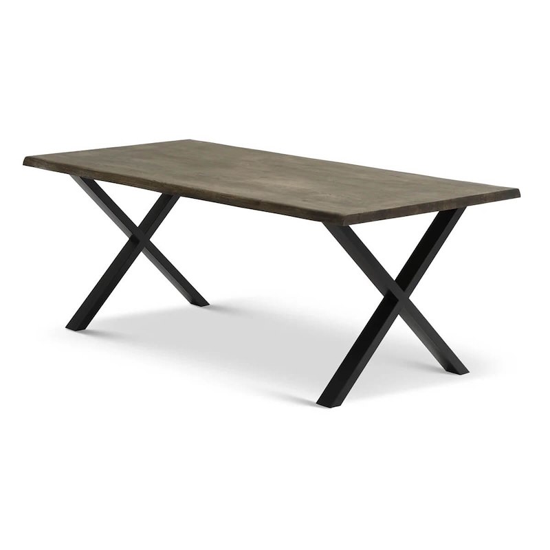 Konferencebord Atlantic 95x200x4cm røgfarvet eg