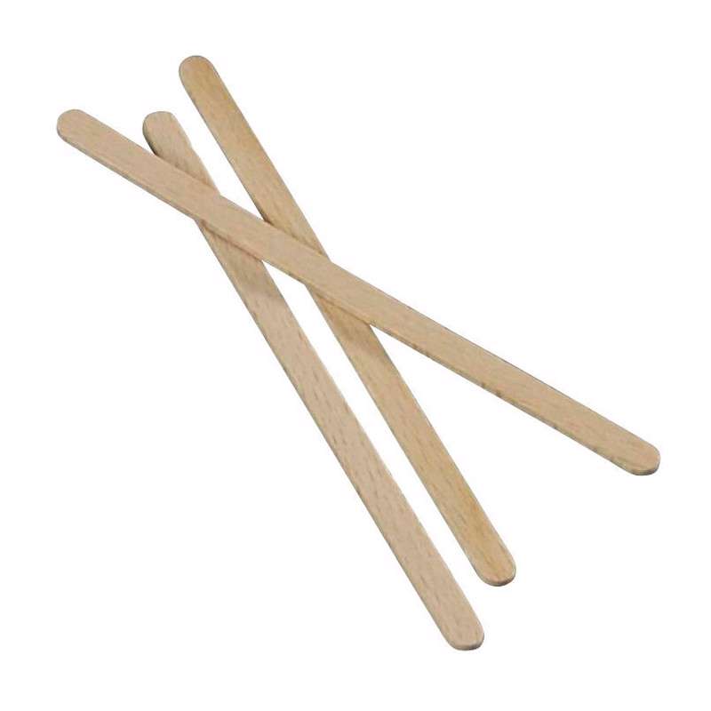 Rørepinde, træ, 14 cm m/1.000 stk