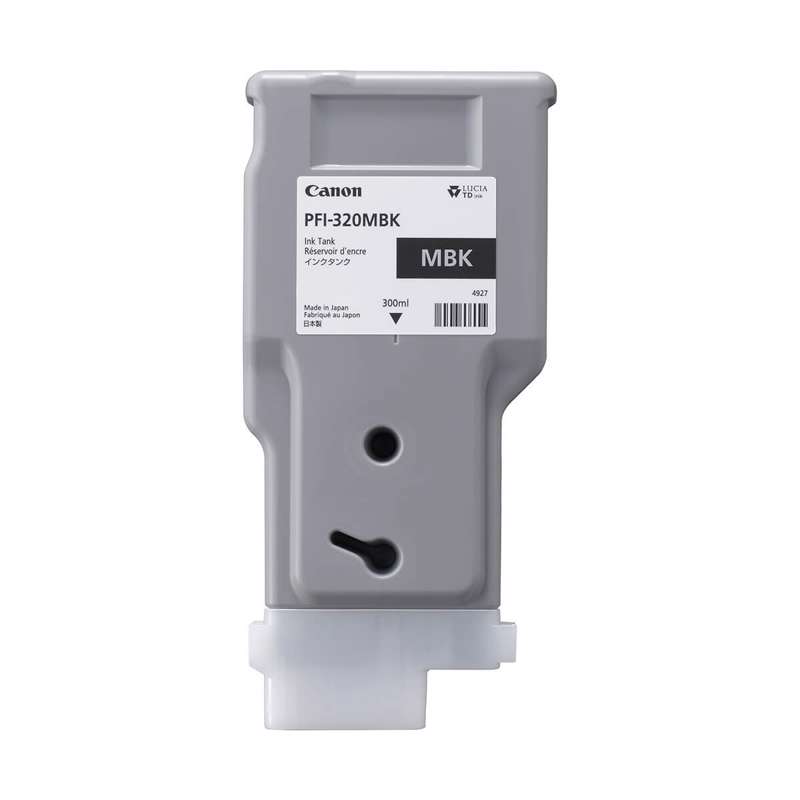 Farvepatron Canon PFI-320MBK Mat black Printcartdridge 300ml