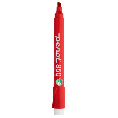 Whiteboard marker Penol 850 2-5mm rød firkantet spids