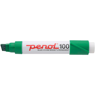 Marker Penol 100 grøn 3-10mm 