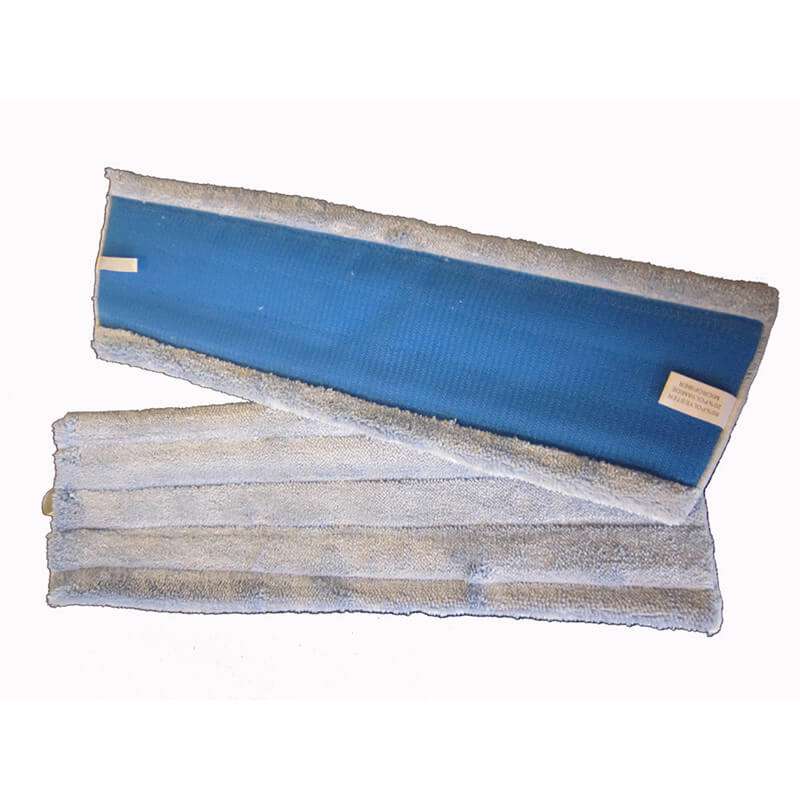 Tørmoppe 45cm Microfiber m/velcro