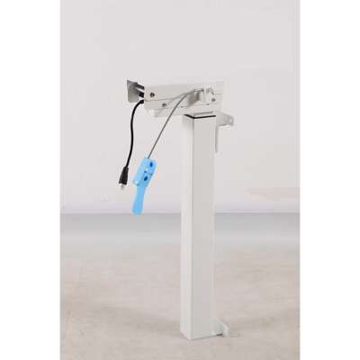 Hæve/sænke stel Nordic One 1-bens hvid