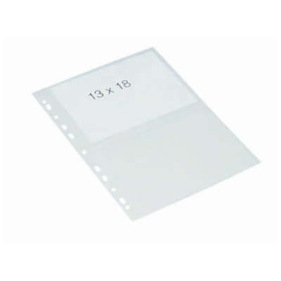Fotolomme 13x18 cm klar PP, tværformat /10