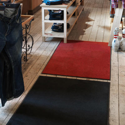 Måtte Solett sort 60x90cm