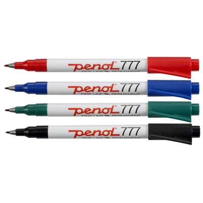 Marker Penol 777 blå 1,0mm