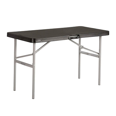 Klapbord LifeTime 122x61 m/håndtag sort