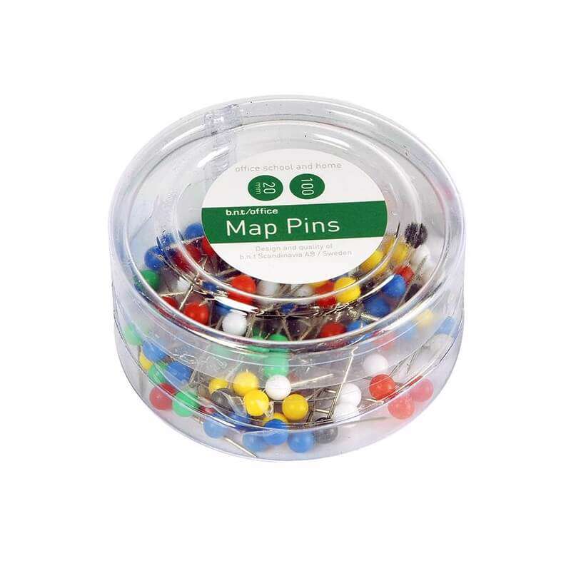 Kortnåle 4mmx20mm assorteret 100stk/pk