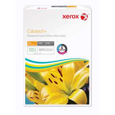 Kopipapir Xerox Colotech+ FSC 100g A4 500ark/pk
