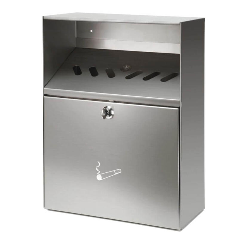 Askebæger udendørs m/inderspand alu