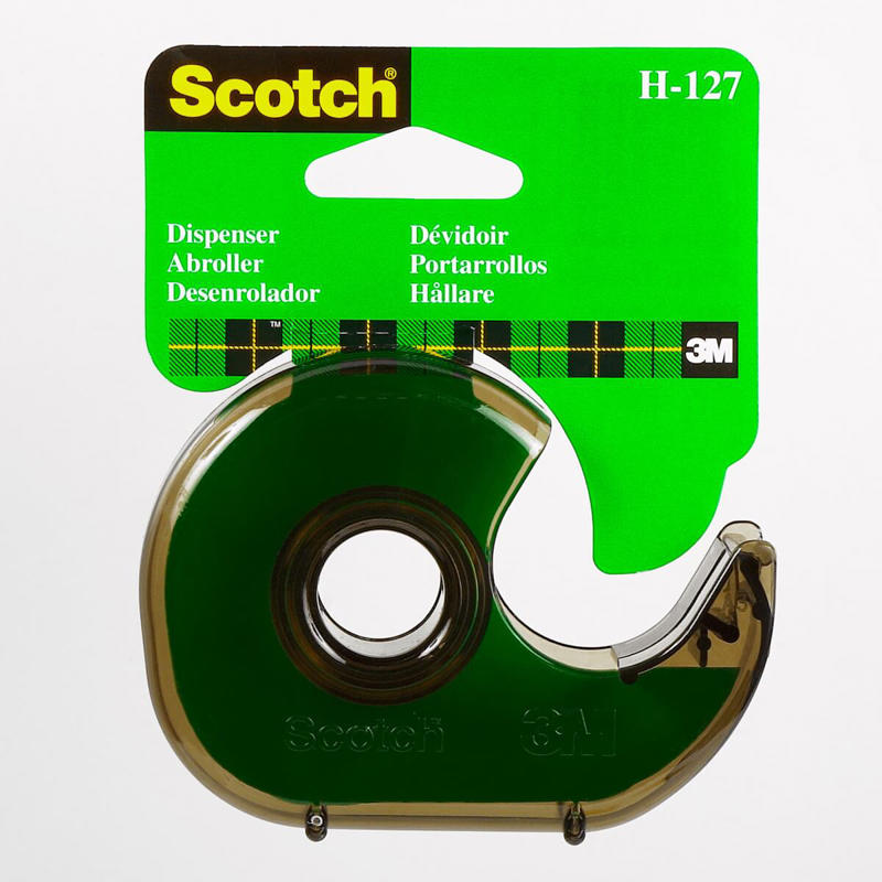 Tapeholder 3M 19mm røgfarvet