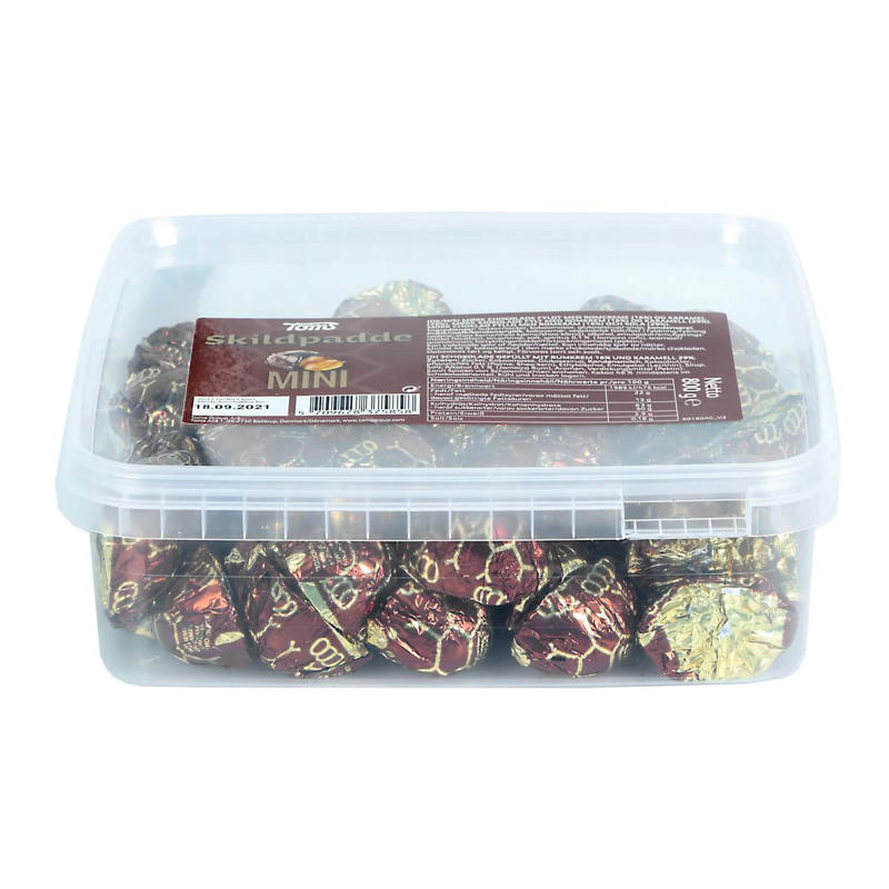 Chokolade Toms Mini Skildpadde 800g /64 stk.