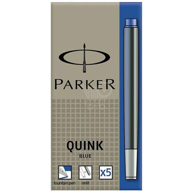 Blækpatron Parker/5, blå