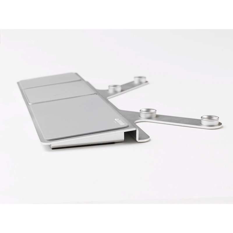 Jobmate Touch ergonomisk mus m/touchplade sølv