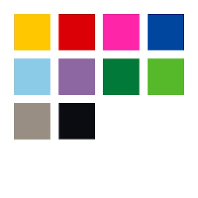 Fineliner Staedtler triplus 334 RC10 ass. 10stk/sæt