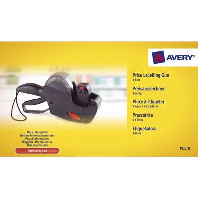 Prismærkepistol Avery PL1/81 linje