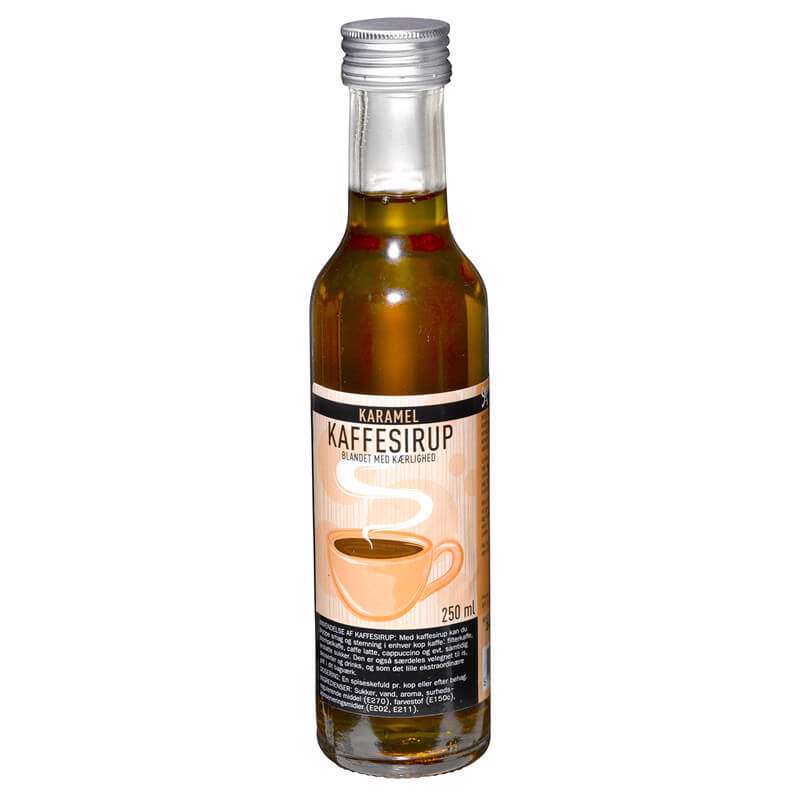 Kaffesirup m/karamelsmag 250ml