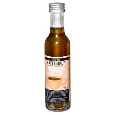 Kaffesirup m/karamelsmag 250ml