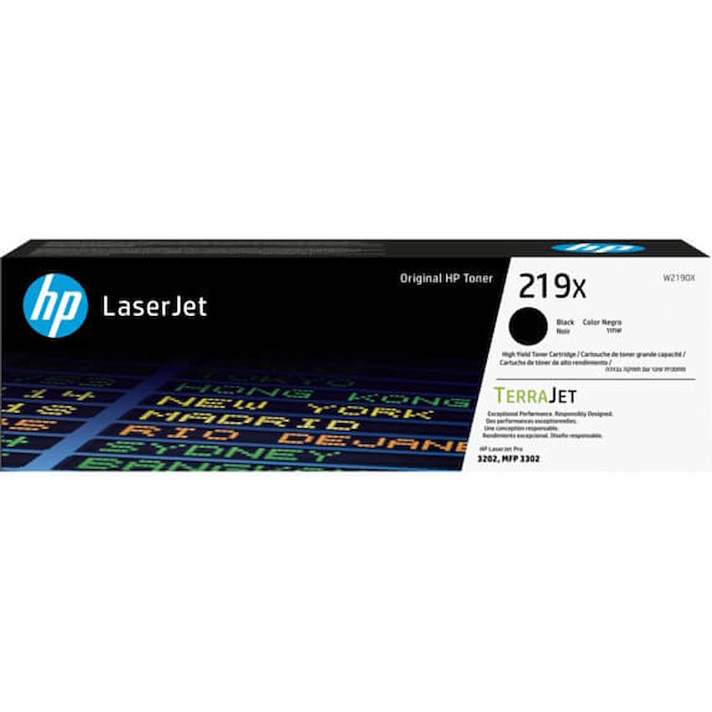 Laserpatron HP2190X t/3000-serien, 3200 sider, sort
