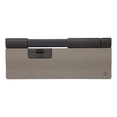 Slidermouse Contour Pro Wireless, Extended wrist Light grey