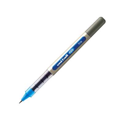 Rollerpen Uniball UB-157 Eye Fine 0,5mm lyseblå